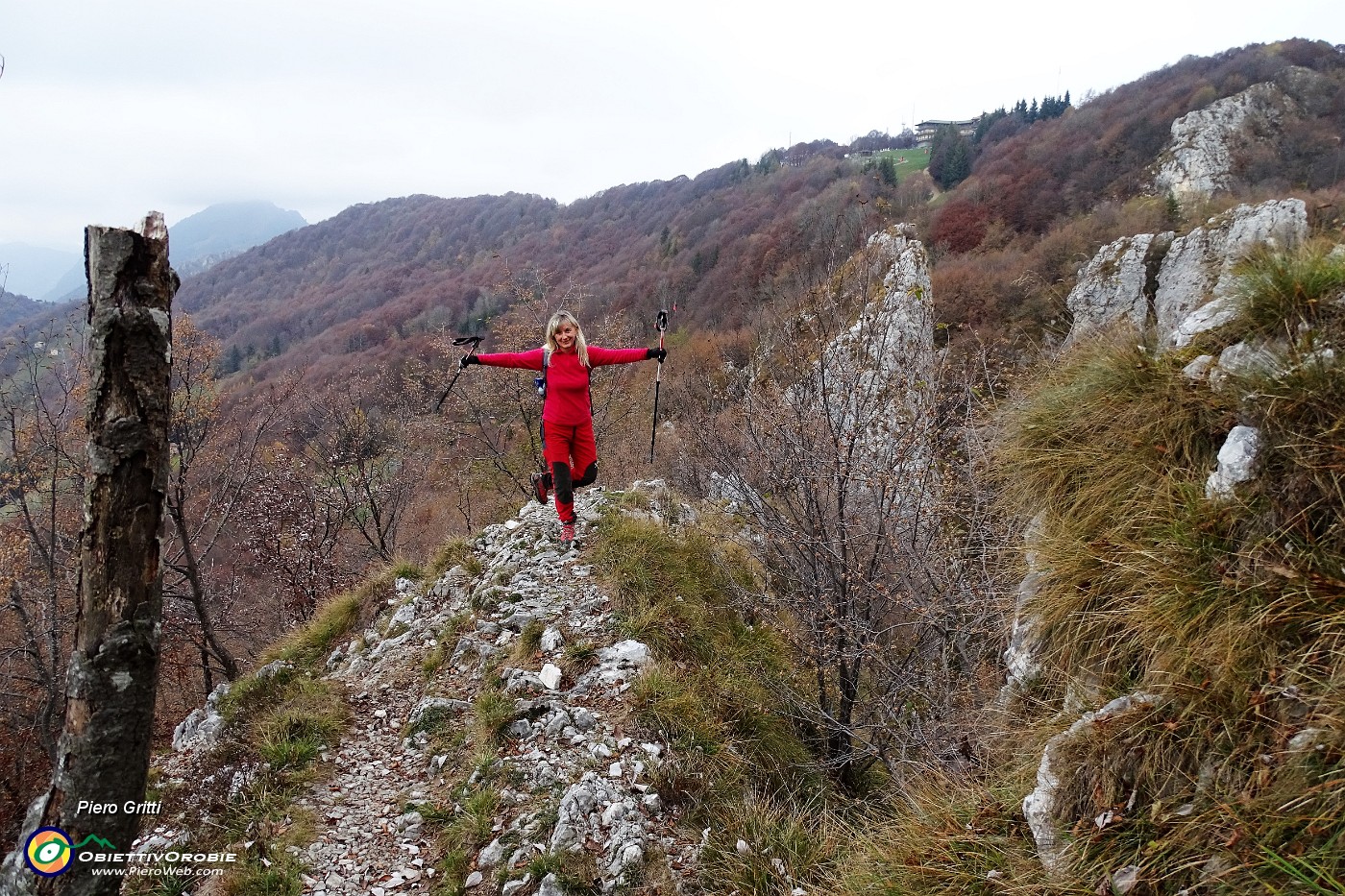 54 In cresta con vista , alle spalle, in Monte Poieto.JPG